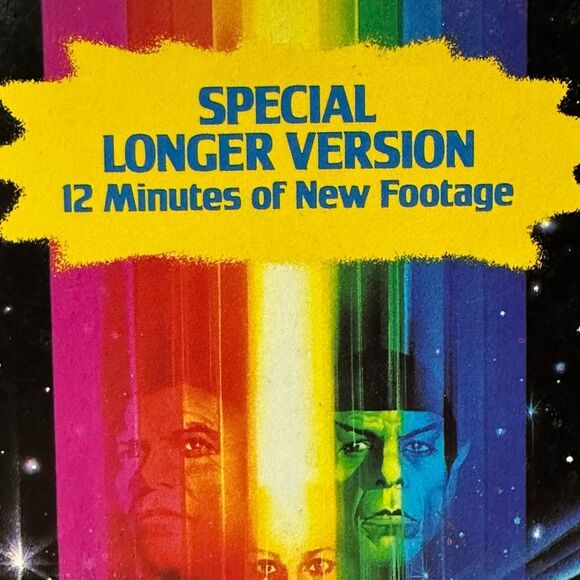 Star Trek The Motion Picture Special Longer Version VHS Video 1980 - Picture 7 of 10